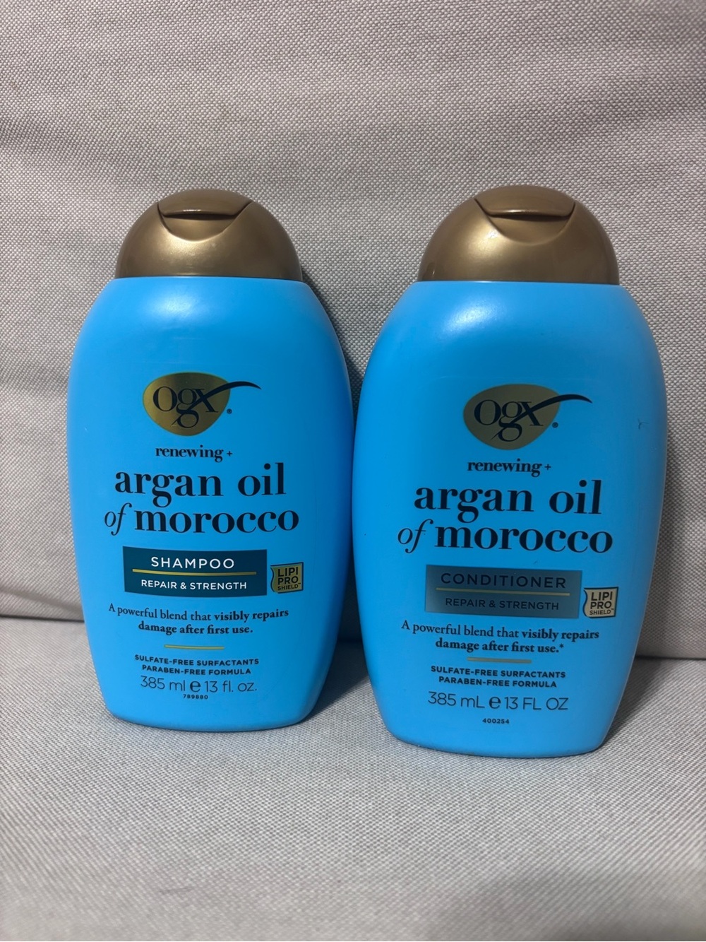 OGX renewing ARGAN OIL of MOROCCO Shampoo & Conditioner Set 13 Fl. Oz